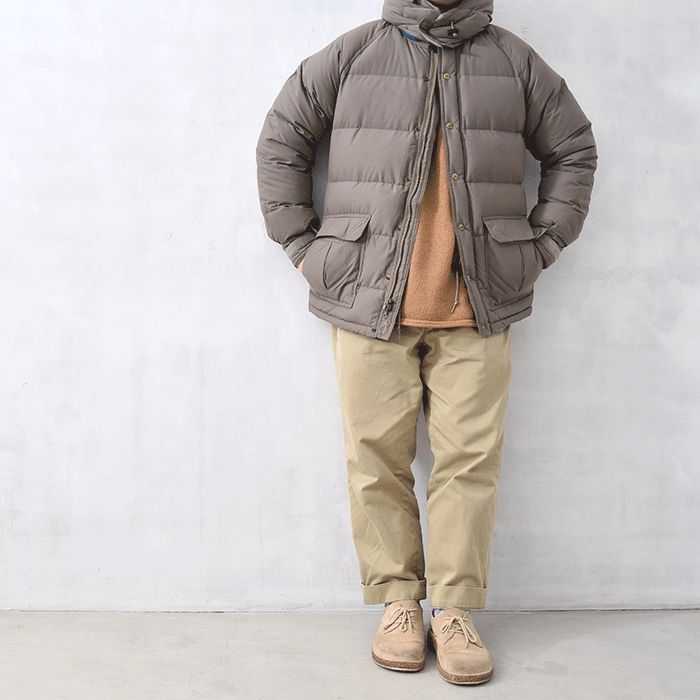 REI DOWN JACKET WITH HOODY（S/GOOD CONDITION） - 古着屋