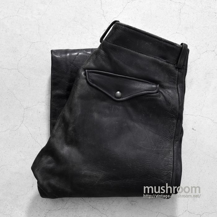 UNKNOWN OLD LEATHER PANTS