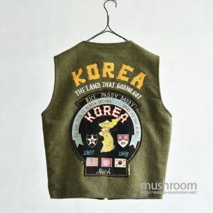 KOREA SOUVENIR WOOL VEST