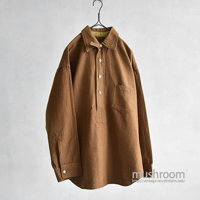 UNKNOWN WOOL SHIRT WITH CHINSTRAP（UNUSUAL）