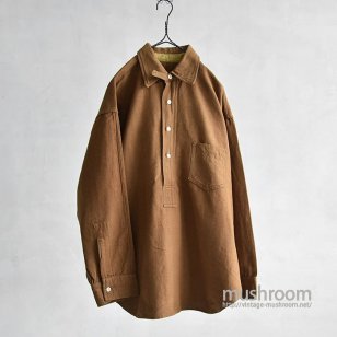 UNKNOWN WOOL SHIRT WITH CHINSTRAPUNUSUAL
