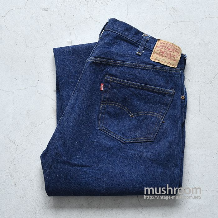 LEVI'S 3501-0117 RED LINE JEANS（83年製/W44L40/MINT） - 古着屋