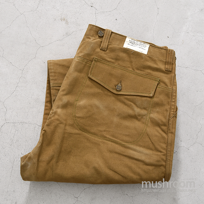 U.S.MILITARY LOGGER PANTS MADE BY BOSS OF THE ROAD（42-30/DEADSTOCK）