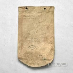 U.S.MILITARY CANVAS BARRACKS BAG WITH HAND-PAINTED