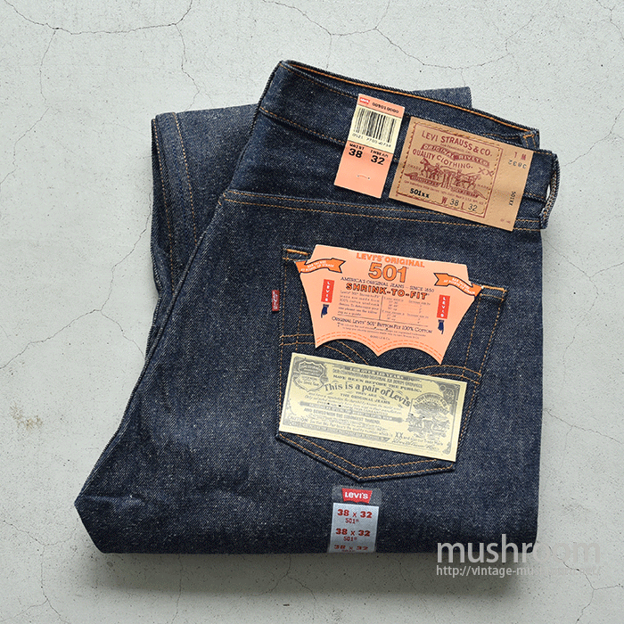 LEVI'S 501 JEANS（90'S/DEADSTOCK/W38L32） - 古着屋 ｜ mushroom