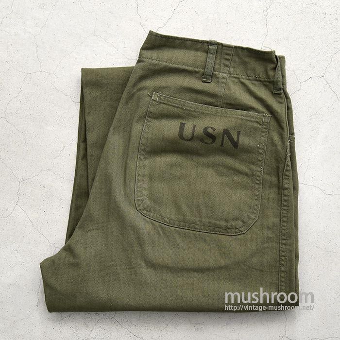 U.S.NAVY HBT UTILITY TROUSERS（GOOD CONDITION） - 古着屋