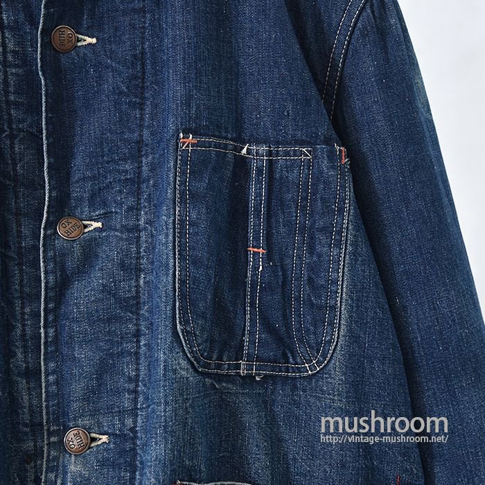 OXHIDE DENIM COVERALL - 古着屋 ｜ mushroom(マッシュルーム 