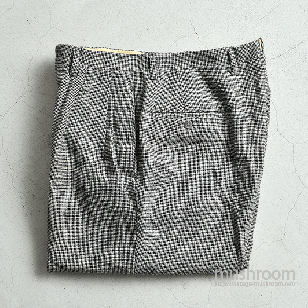 OLD PIN-CHECKED WOOL TROUSER
