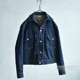 LEVI'S 507XX DENIM JACKET40/LEATHER PATCH