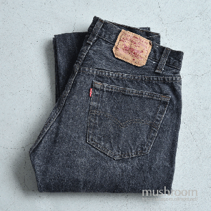 LEVI'S 501 BLK JEANSW32L30/1988's