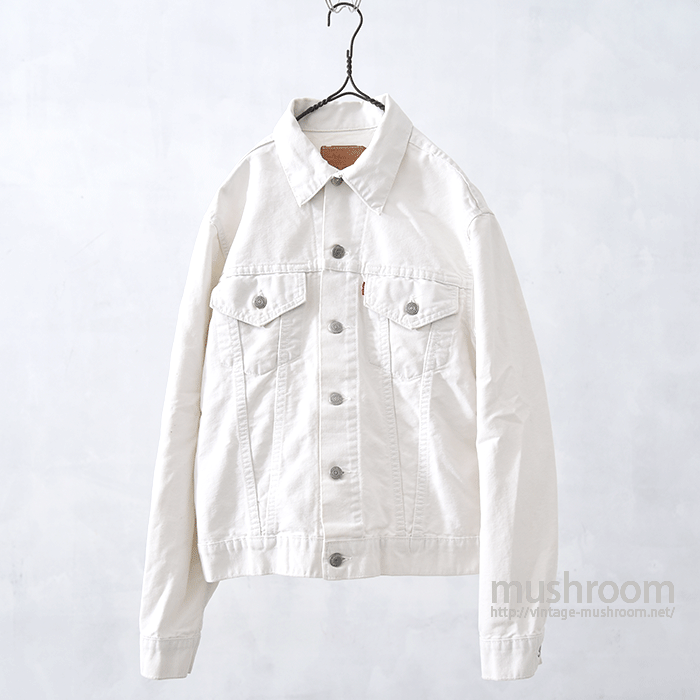 LEVI'S 70519-0951 WHITE DUCK JACKET（42） - 古着屋 ｜ mushroom 