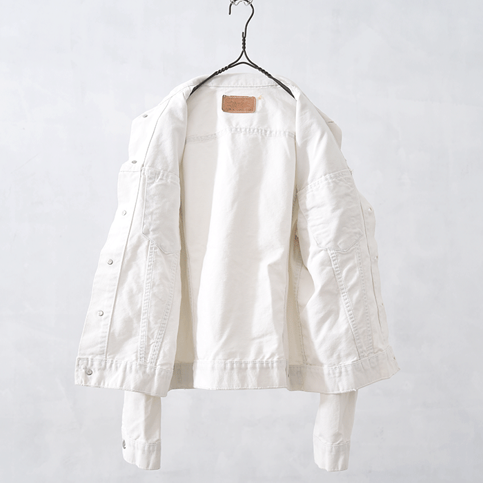 LEVI'S 70519-0951 WHITE DUCK JACKET(42) - 古着屋 LEVI'S 70519-0951 WHITE DUCK JACKET(42) - 古着屋