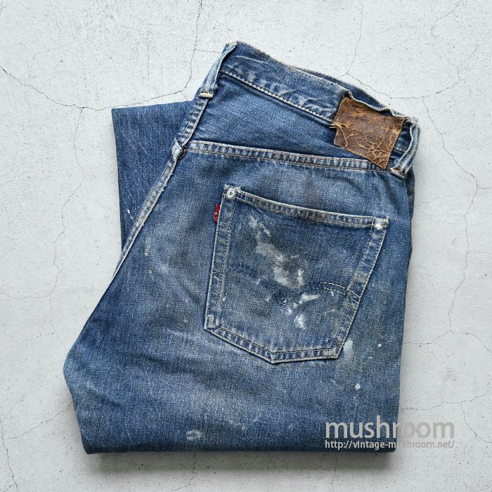 LEVI'S 501ZXX JEANS with LEATHER PATCH