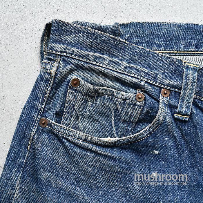 LEVI'S 501ZXX JEANS with LEATHER PATCH - 古着屋 | mushroom LEVI'S 501ZXX JEANS with LEATHER PATCH - 古着屋 | mushroom