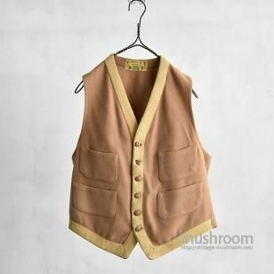 OLD FOUR POCKETS WOOL VEST