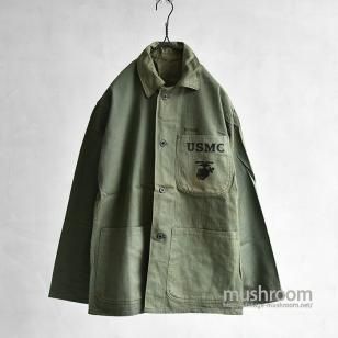 USMC P-41 TWO-TONE HBT UTILITY JACKETALMOST DEADSTOCK