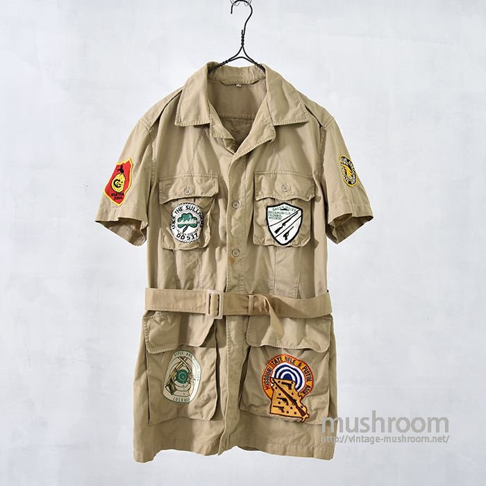 U.S.AIRFORCE SAFARI JACKET（42-XL） - 古着屋 ｜ mushroom