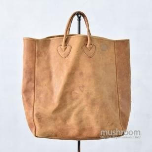 L.L.BEAN LEATHER TOTE BAG