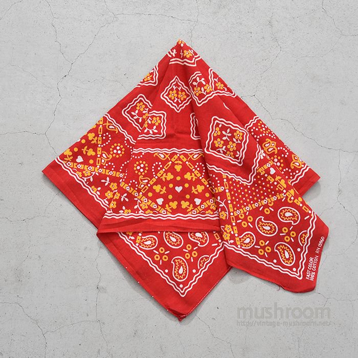 OLD COOKIE PATTERN BANDANA（RARE COLOR）