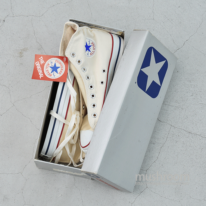 CONVERSE ALL-STAR HI  CANVAS SHOES（7H/DEADSTOCK ）