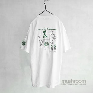 OLD STARBUCKS COFFEE TEE（L/ALMOST DEADSTOCK ）