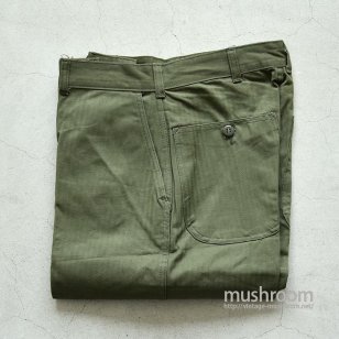 U.S.MILITARY HBT TROUSERS32-32/DEADSTOCK