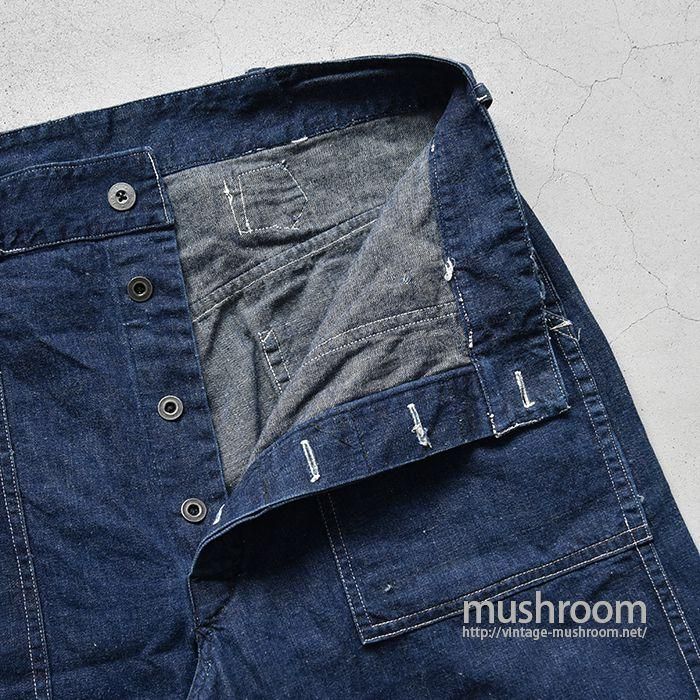 W.P.A DENIM WORK TROUSER WITH BUCKLEBACK - 古着屋