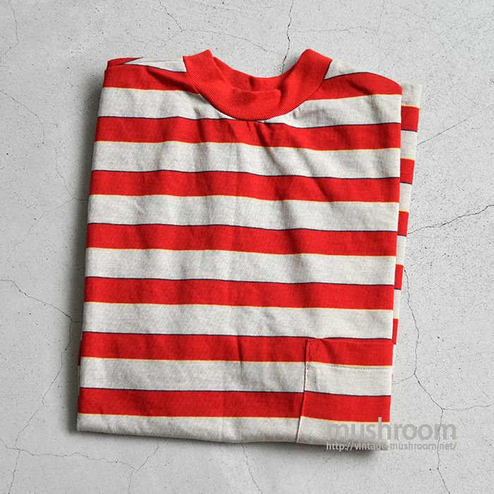 TOWNCRAFT STRIPED T-SHIRT WITH POCKET（DEADSTOCK/MEDIUM）