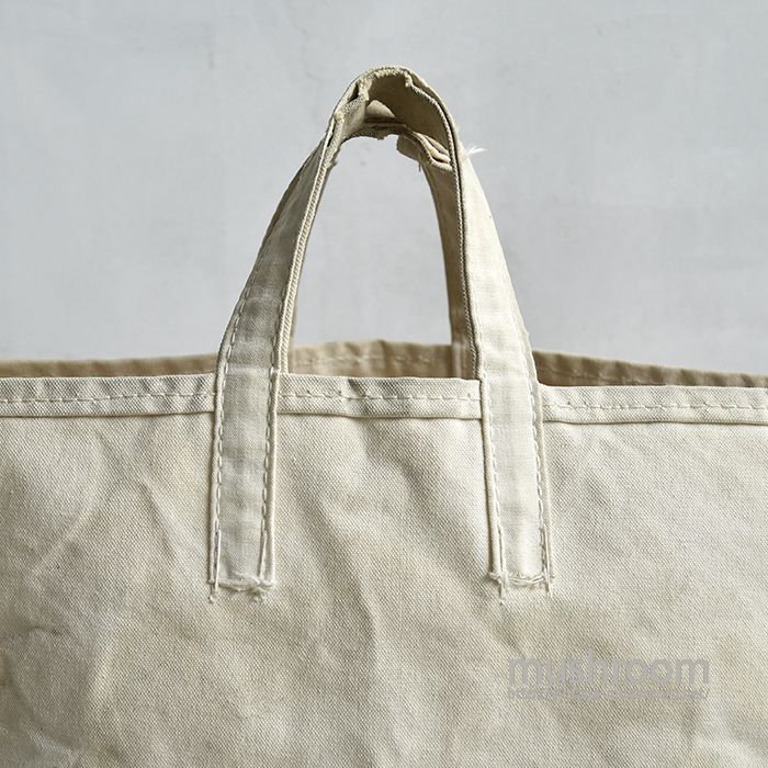 OLD CANVAS TOTE BAG WITH STENCIL - 古着屋 ｜ mushroom