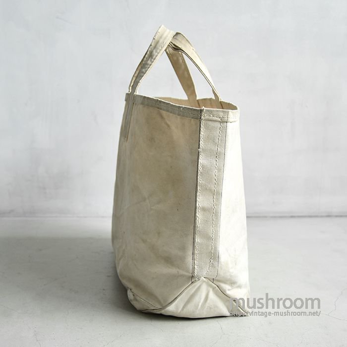 OLD CANVAS TOTE BAG WITH STENCIL - 古着屋 ｜ mushroom