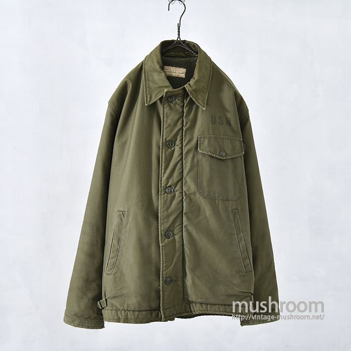 U.S.NAVY A-2 DECK JACKET（EARLY MODEL/MEDIUM） - 古着屋 