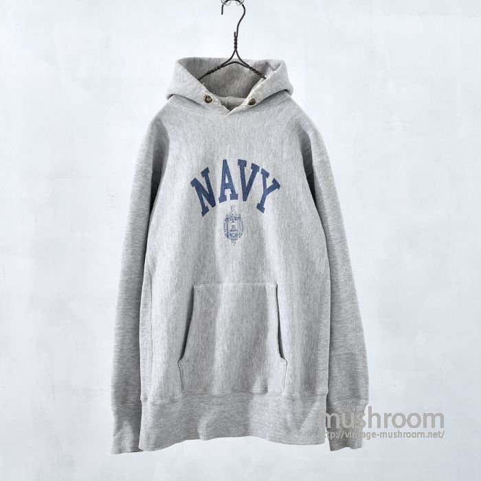 CHAMPION NAVY REVERSE WEAVE HOODY（L/ONE COLOR TAG）