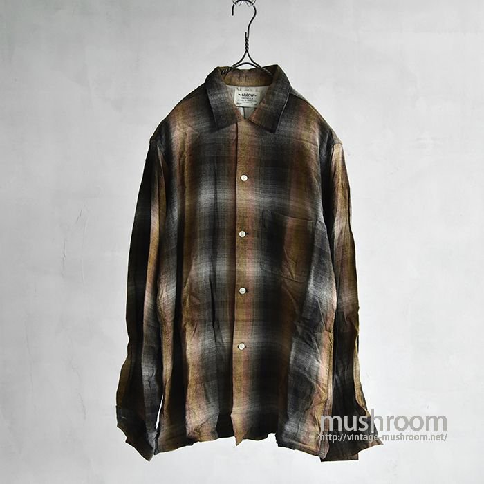 vintage rayon shirt ARROW good size