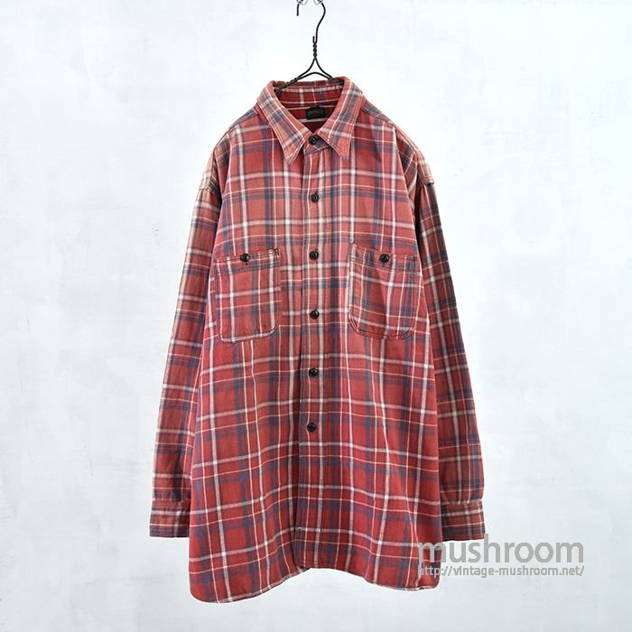 FIVE BROTHER PLAID FLANNEL SHIRT