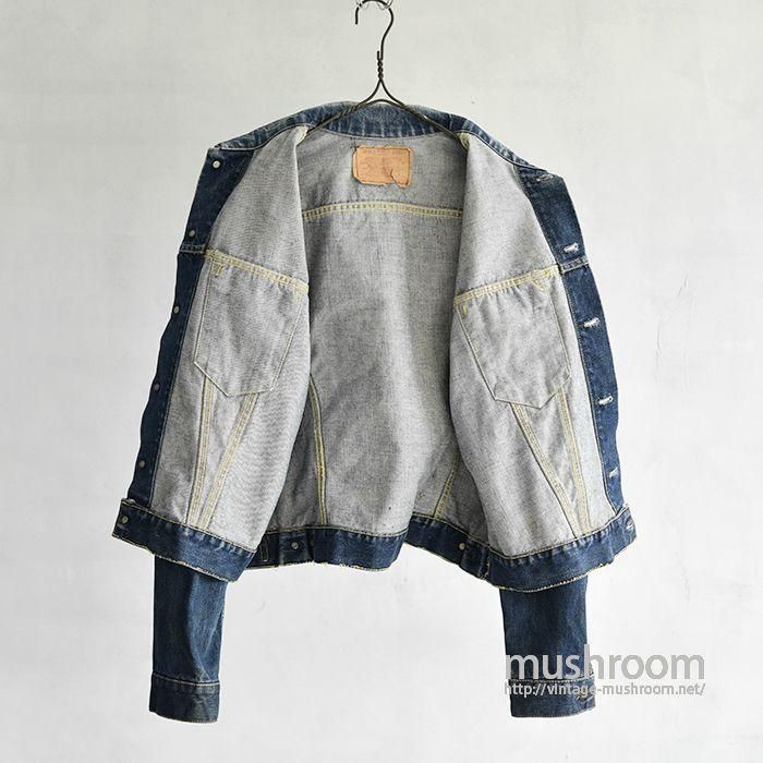 【7月31日まで】LEVI'S 557 XX ダークデニムジャケット サイズ48 7月31日まで】LEVI'S 557 XX ダークデニムジャケット サイズ48 - メルカリ