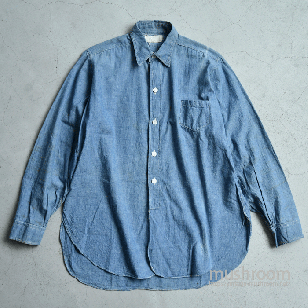  OLD ONE POCKET CHAMBRAY WORK SHIRT
