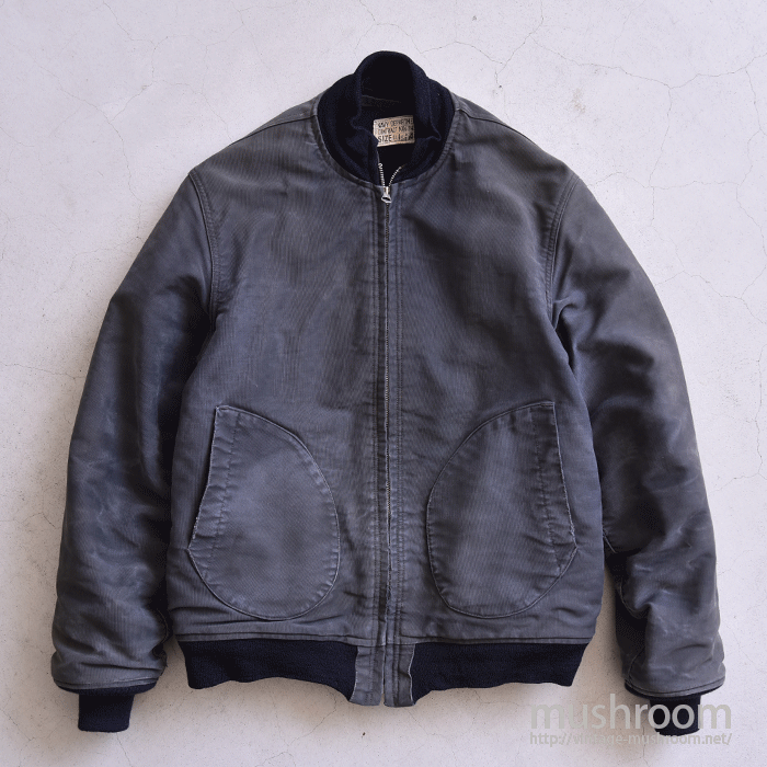 WW2 U.S.NAVY BLUE DECK JACKET（40/GOOD CONDITION） - 古着屋