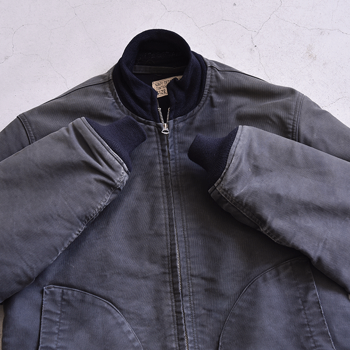 WW2 U.S.NAVY BLUE DECK JACKET(40/GOOD CONDITION) - 古着屋 WW2 U.S.NAVY BLUE DECK JACKET(40/GOOD CONDITION) - 古着屋
