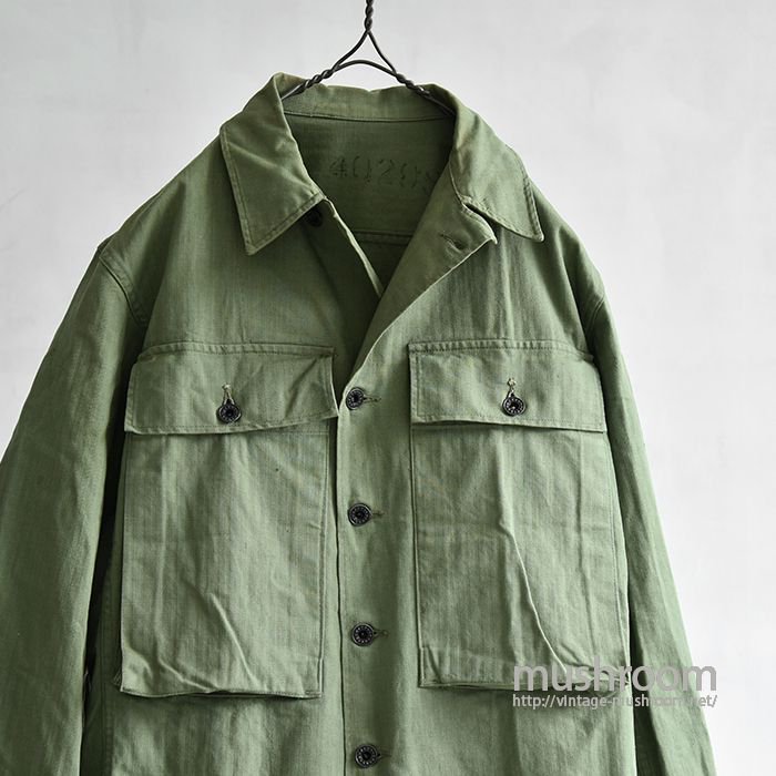 WW2 U.S.NAVY UTILITY HBT JACKET（MINT） - 古着屋 ｜ mushroom ...