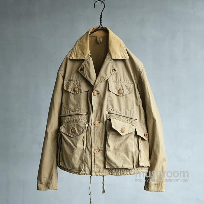 vintage fishing jacket ラグランスリーブ 短丈 ポケット - solateach.com