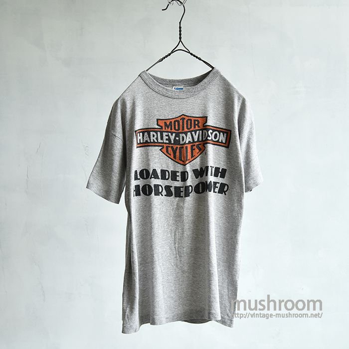 CHAMPION HARLEY-DAVIDSON T-SHIRT（LARGE） - 古着屋 ｜ mushroom