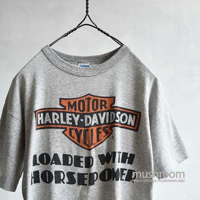 CHAMPION HARLEY-DAVIDSON T-SHIRT（LARGE） - 古着屋