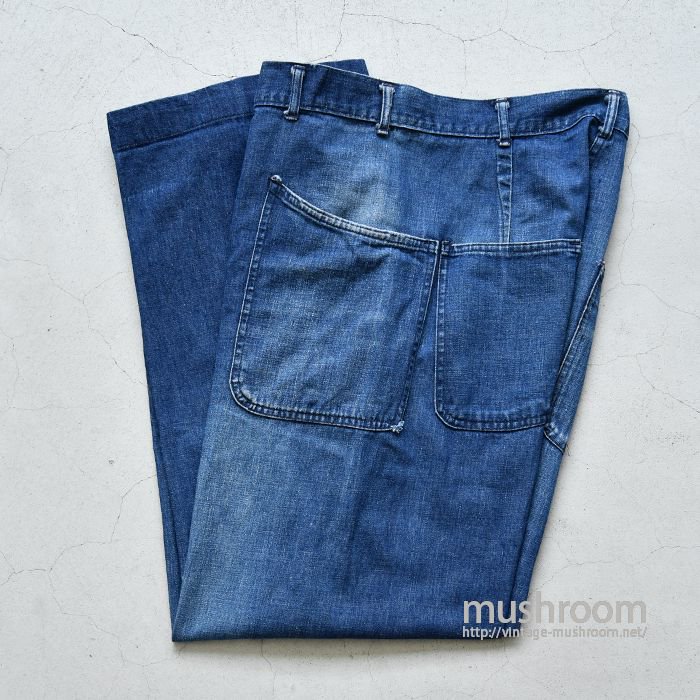 WW2 U.S.NAVY DUNGAREE DENIM TROUSERS - 古着屋 ｜ mushroom