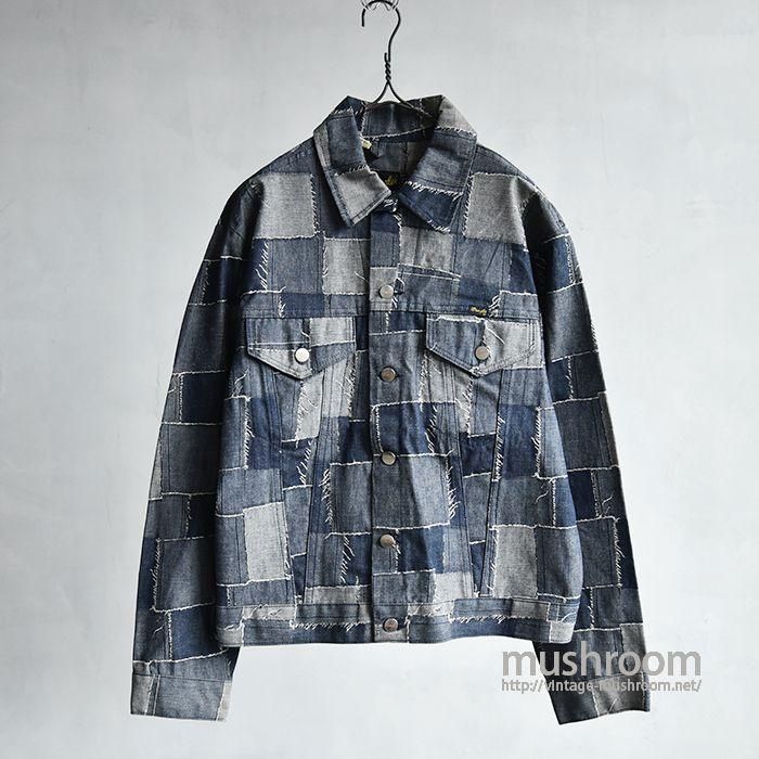 WRANGLER PATCHWORK DENIM JACKET（MAYBE.DEADSTOCK/42） - 古着屋