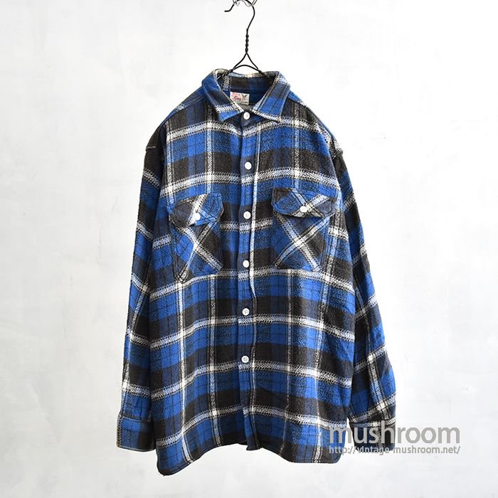 WINTER KING PLAID FLANNEL SHIRT（GOOD CONDITION）