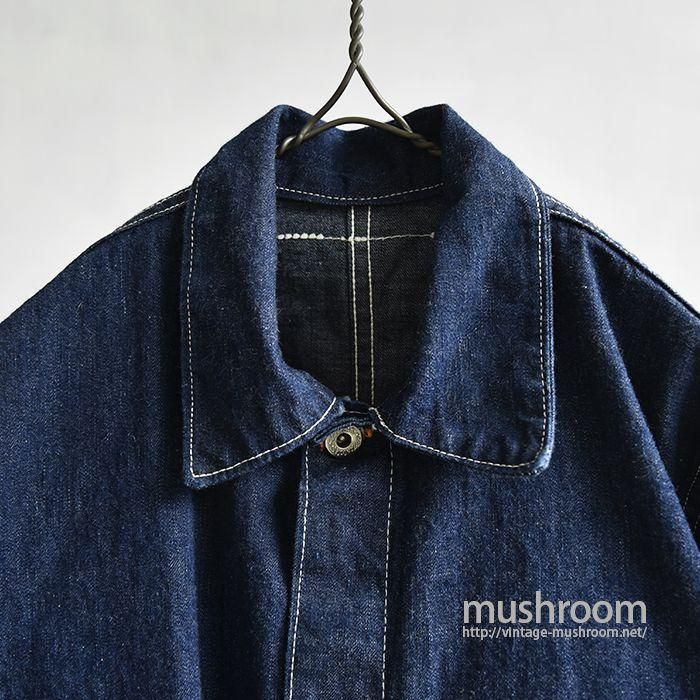 大戦期40's STANDARD OVERALL Denim Coverall STANDARD OVERALL DENIM COVERALL（1WASH/MINT） - 古着屋