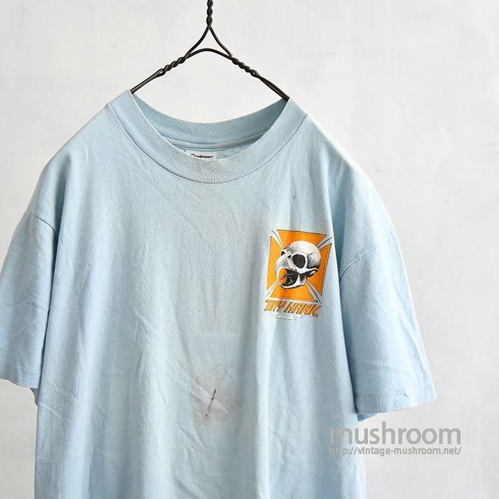 POWELL TONY HAWK T-SHIRT WITH SIGNATURE（LARGE） - 古着屋