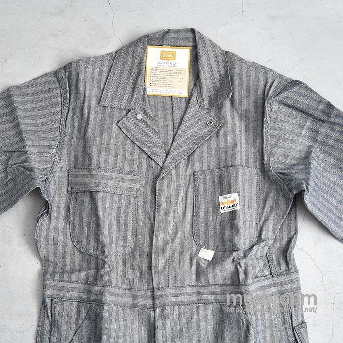 SEARS NATION-ALLS HBT ALL-IN-ONE（DEADSTOCK/40SHORT） - 古着屋 