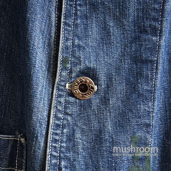 LION BRAND DENIM COVERALL - 古着屋 ｜ mushroom(マッシュルーム