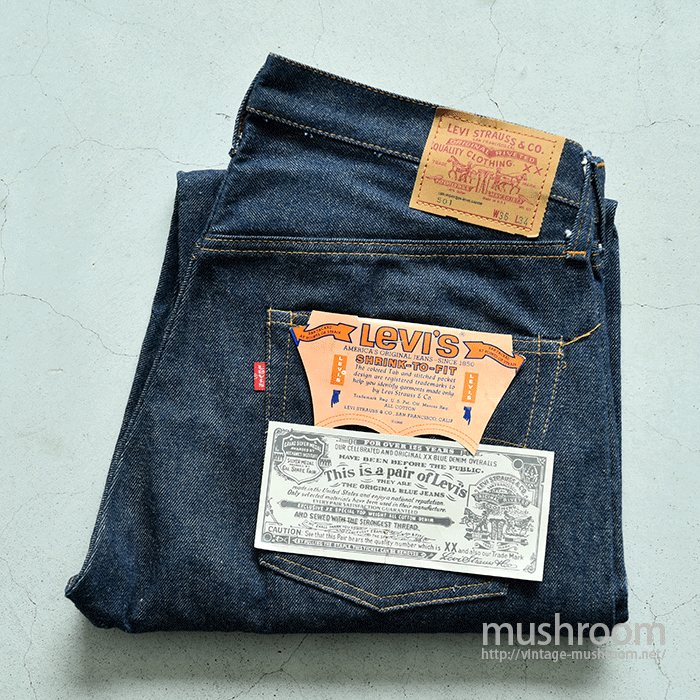 LEVI'S 501 66後期 JEANS（'78/DEADSTOCK/W36L34） - 古着屋 